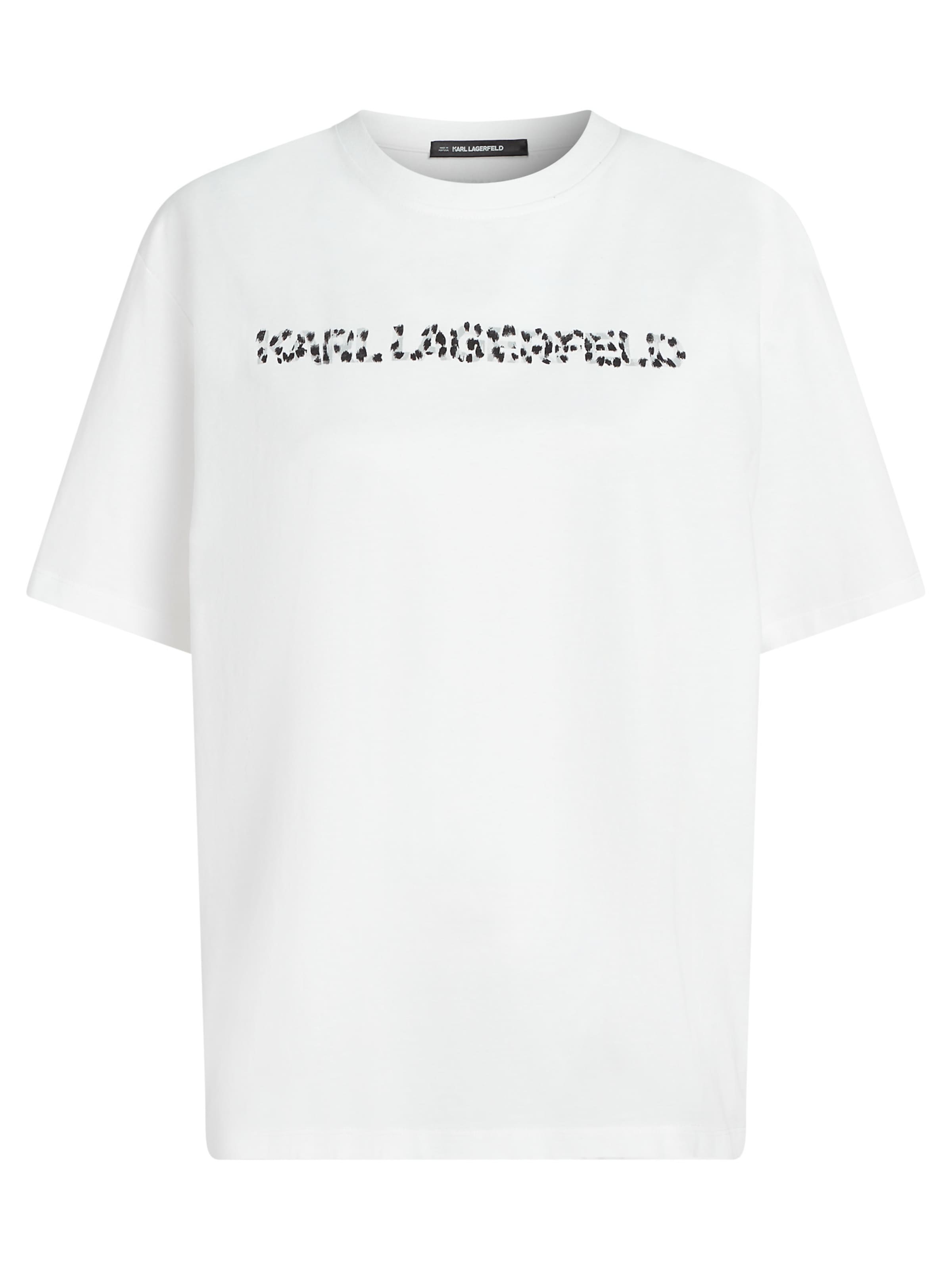 Karl Lagerfeld Camisa em preto / branco, Vista do artigo