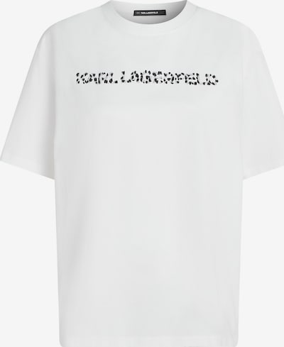 Marškinėliai iš Karl Lagerfeld, spalva – juoda / balta, Prekių apžvalga