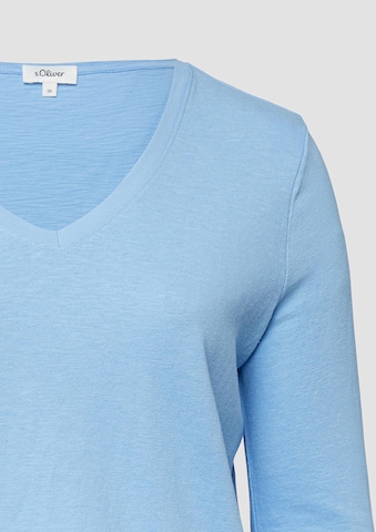 s.Oliver Shirt in Blauw