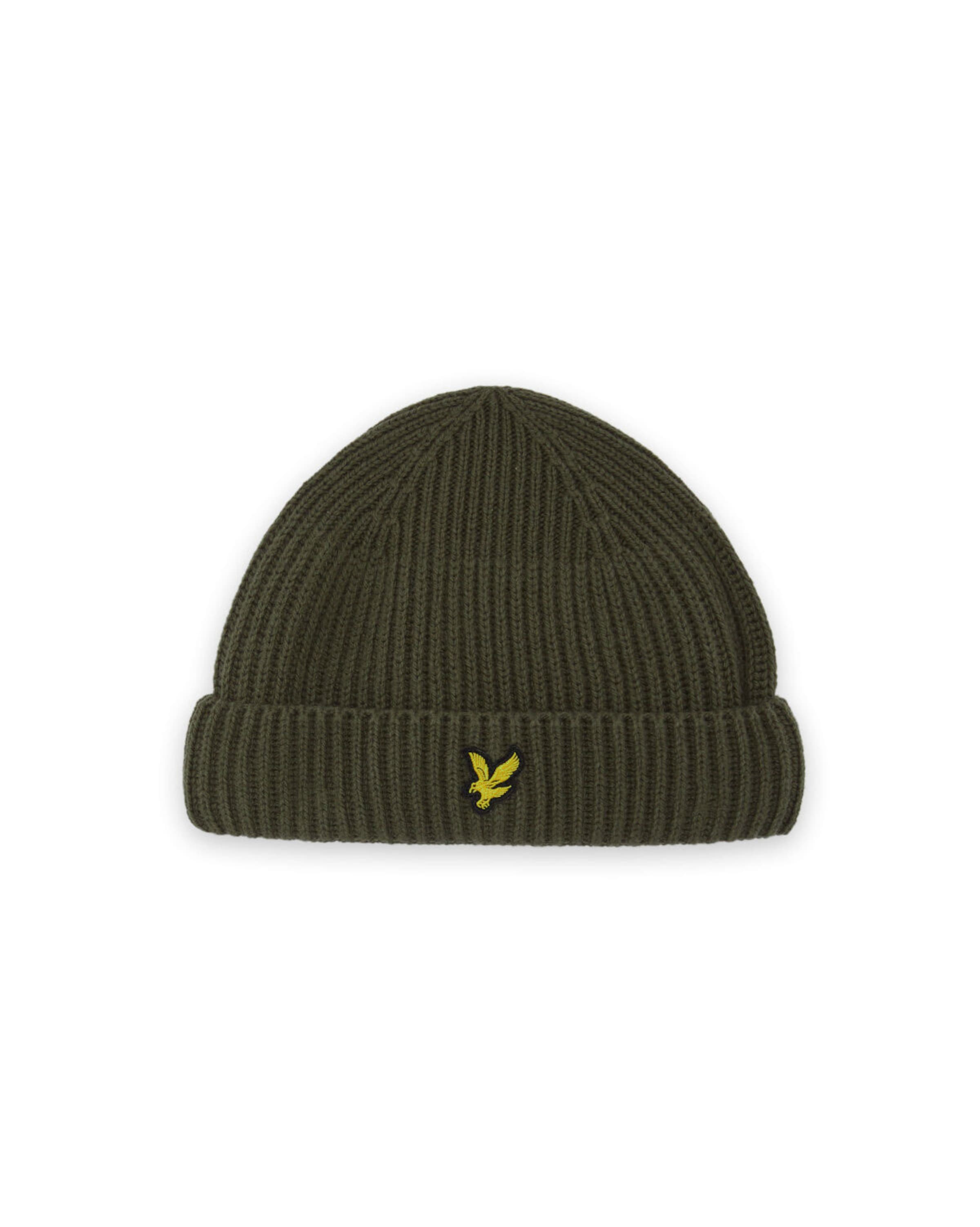 Lyle & Scott Beanie in Green: front