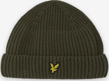 Lyle & Scott Beanie in Green: front