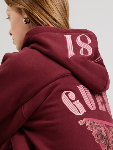 Sweat-shirt GUESS en rouge