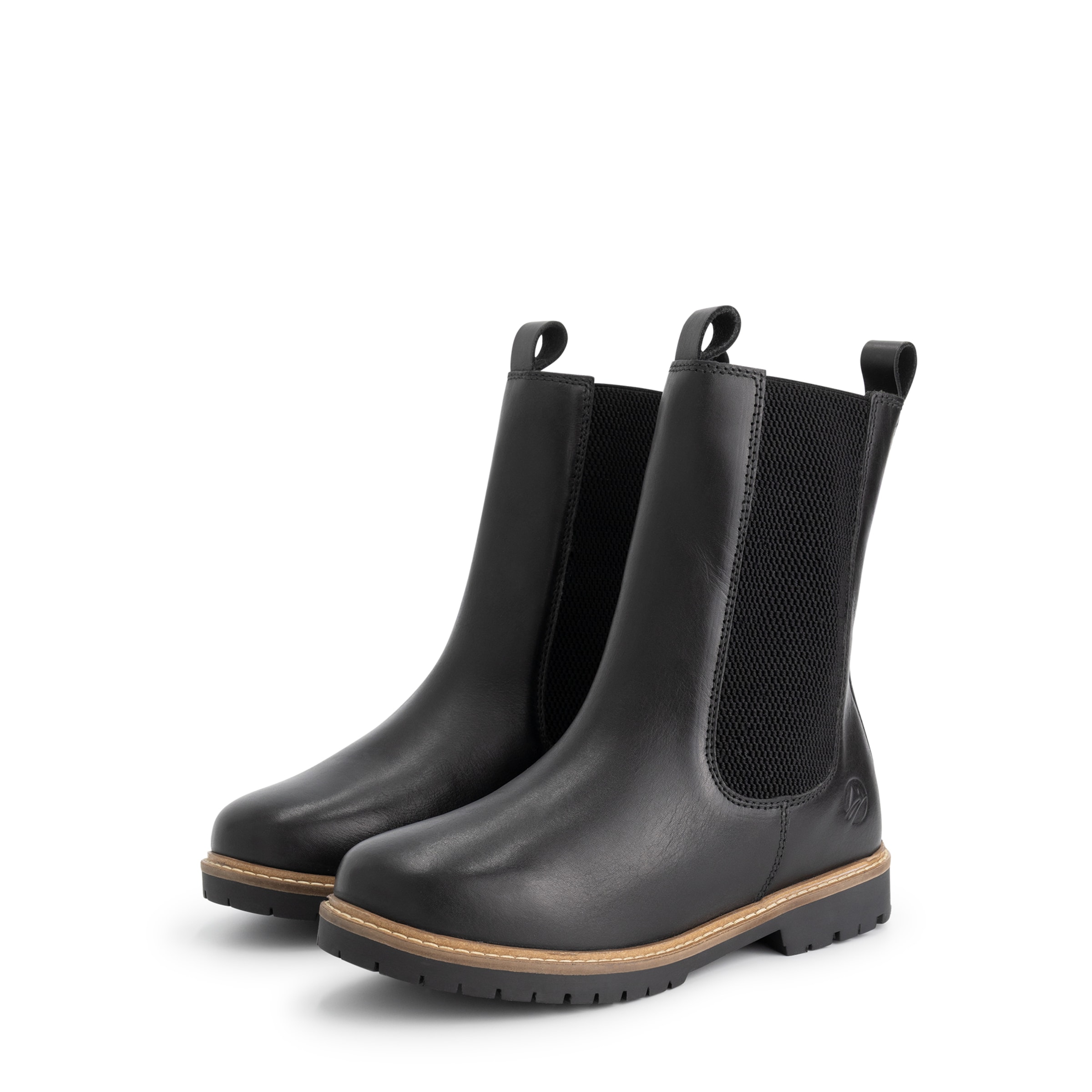 Travelin Chelsea boots 'Ferring' in Black