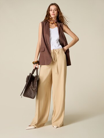 oltre Baggy Broek in Beige