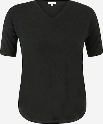 Thought Shirt 'Eliza' in Black: front