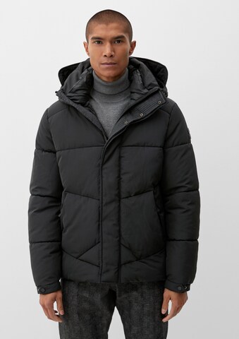 s.Oliver Winter Jacket in Black: front