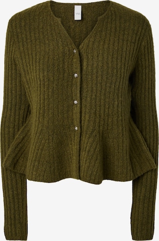 YAS Cardigan i grøn: forside