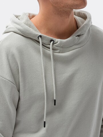 Sweat-shirt 'B1187' Ombre en gris