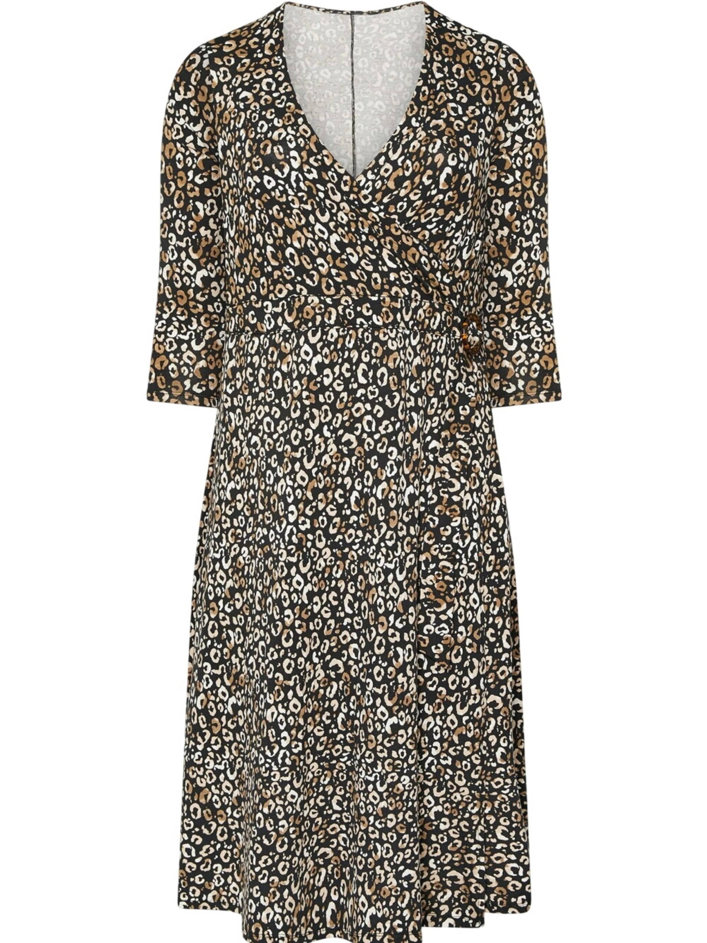 Robe Shape Of You en marron : devant