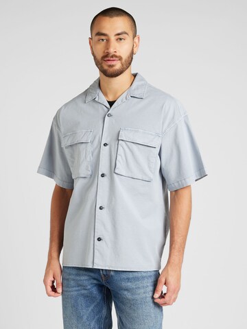 JACK & JONES - Ajuste confortable Camisa 'JCOBENTZON' en azul: frente