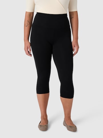 Skinny Leggings 'Luna 3/4' Les Lunes en noir : devant