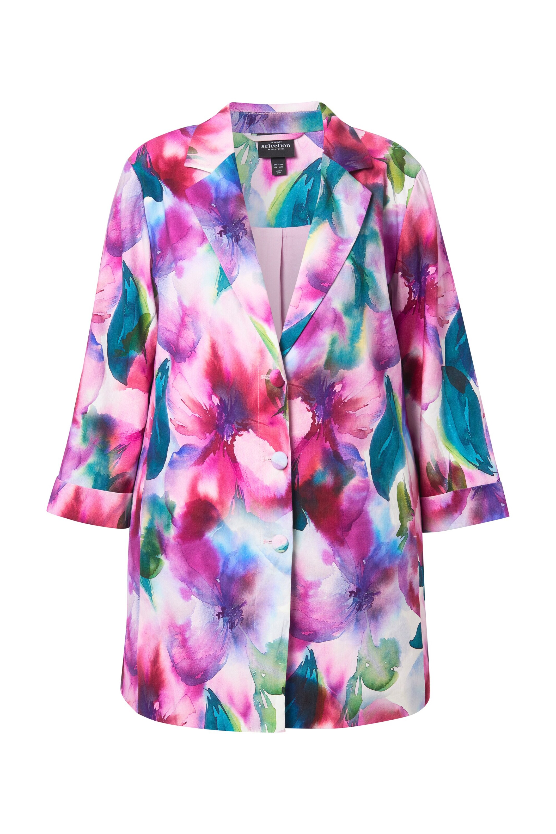 Ulla Popken Blazer in White: front