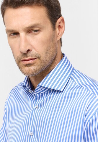 ETERNA Regular fit Zakelijk overhemd 'Modern Fit' in Blauw