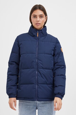 North Bend Winter Jacket 'Towny' in Blue: front