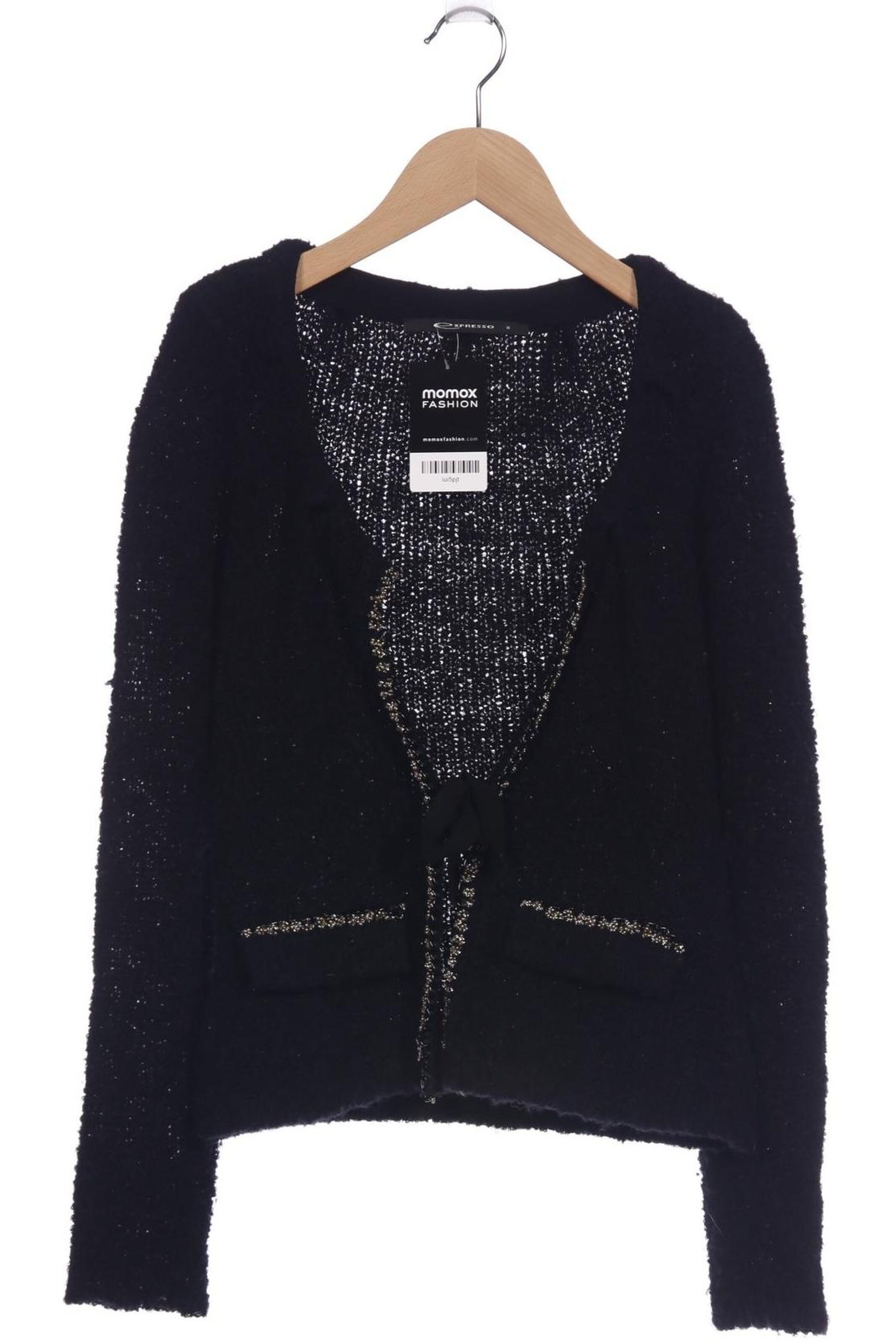 Expresso Sweater & Cardigan in S in Black: front