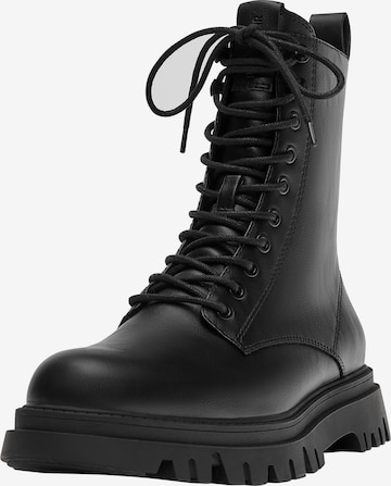 Pull&Bear Nauhabootsit värissä musta: etupuoli