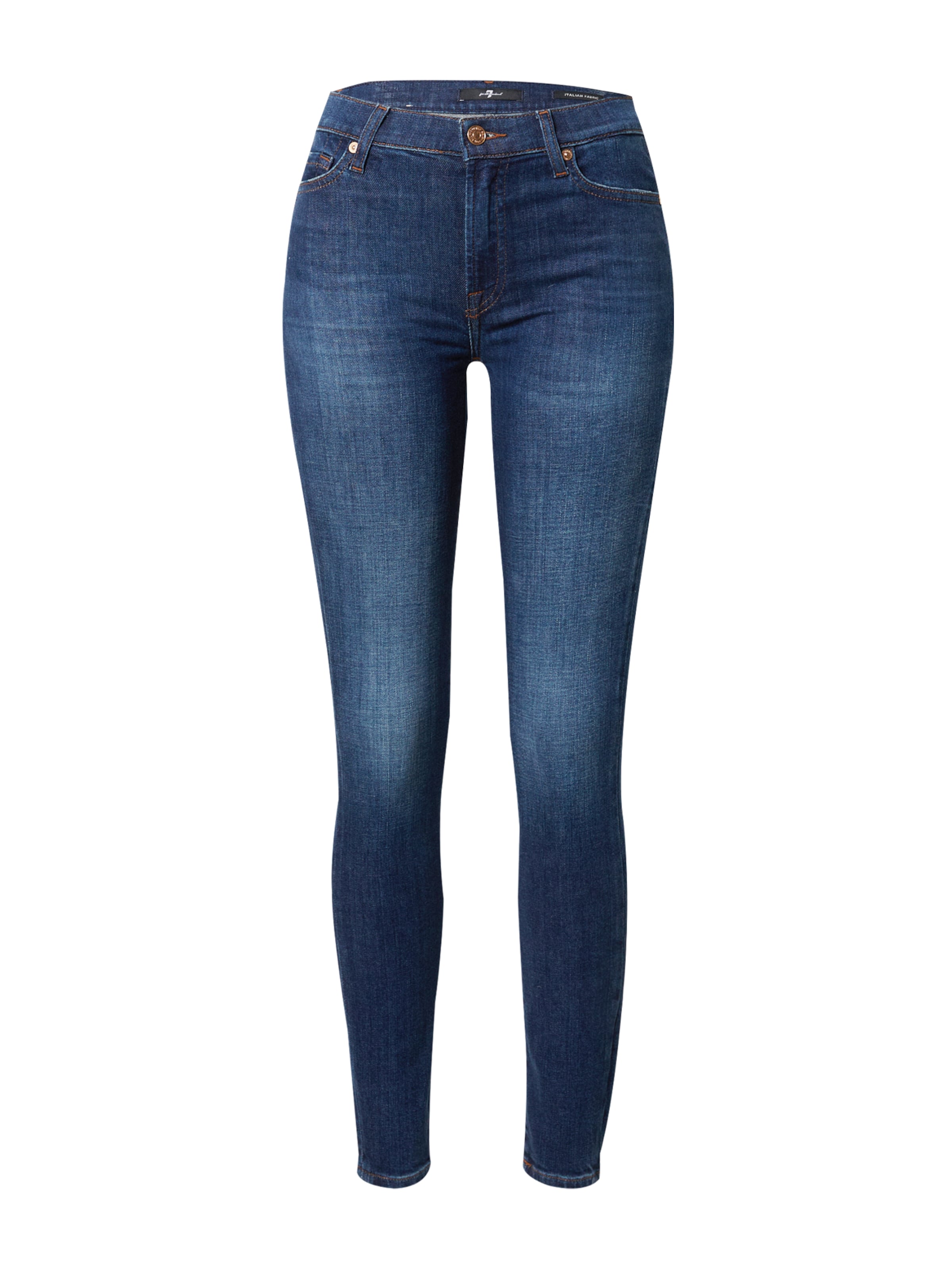 7 for all mankind Skinny Jeans 'Illusion Force' in Blue: front