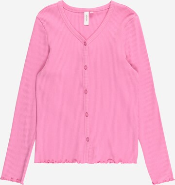 Vero Moda Girl Knit Cardigan 'Lavender' in Purple: front