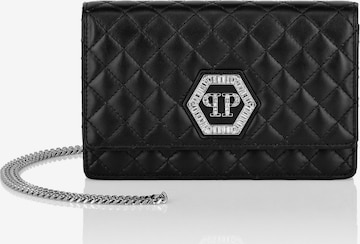 Philipp Plein - Bolso de noche en negro: frente