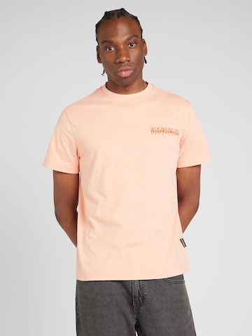 NAPAPIJRI T-Shirt 'GOUIN' in Orange