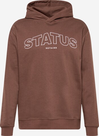 Rethink Status Sweatshirt i brun: forside