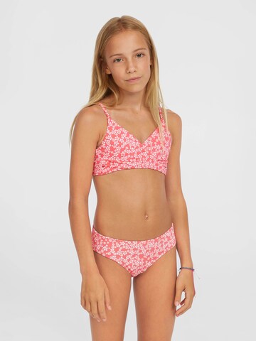 O'NEILL Bustier Bikini - rózsaszín: elől
