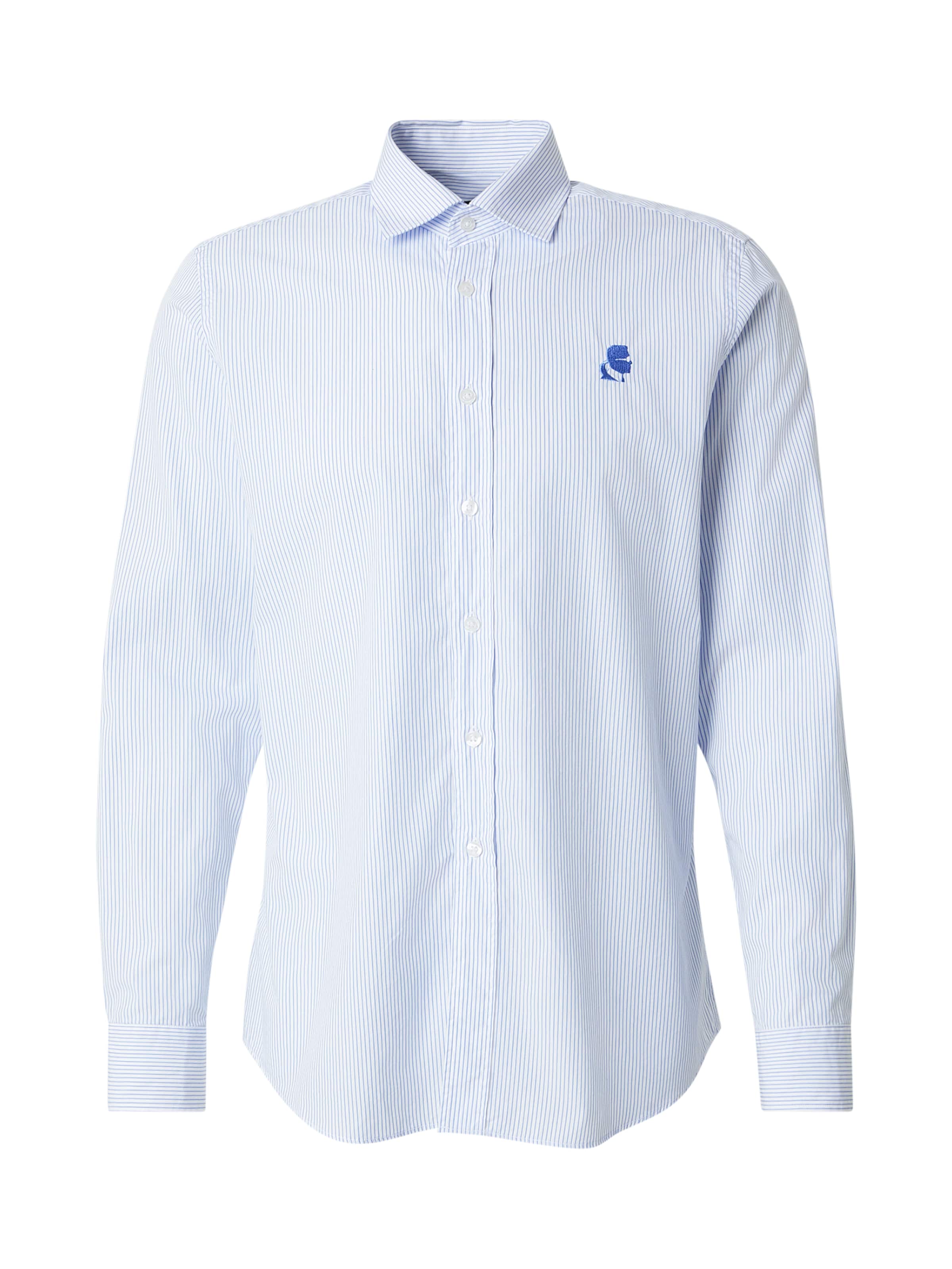 Karl Lagerfeld Regular fit Ing - kék: elől