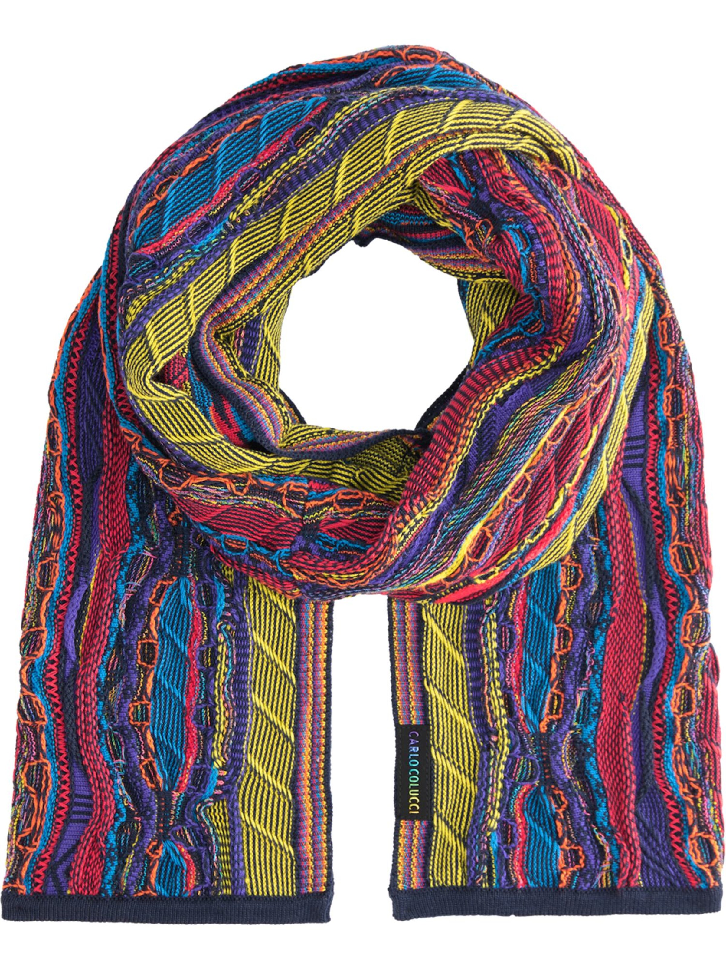 Carlo Colucci Sjaal in Gemengde kleuren: voorkant
