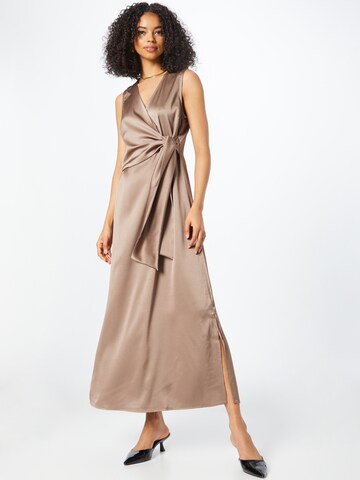 OBJECT - Vestido de noche 'Adalina' en marrón