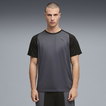 PUMA Funktionsshirt 'PWRTrain' in Grau: Vorderseite