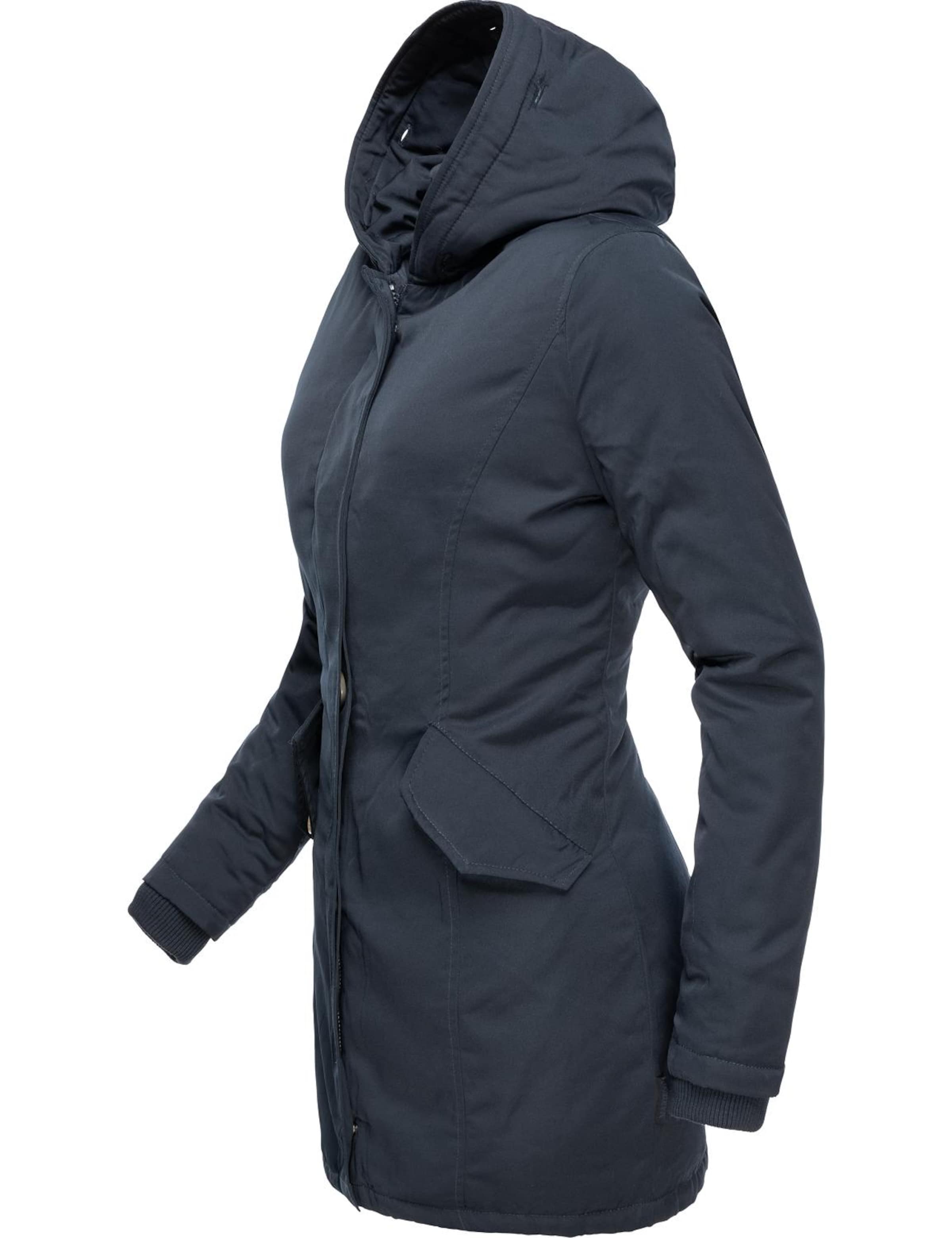 Parka d’hiver 'Karmaa' MARIKOO en bleu