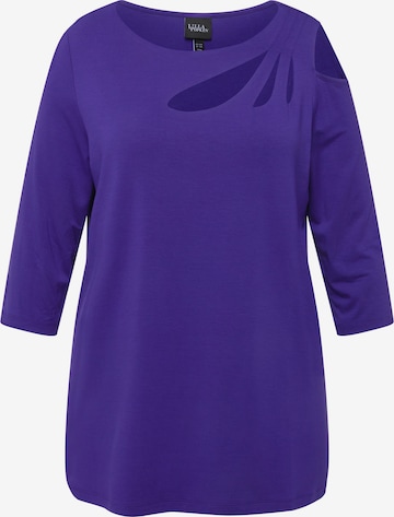 Ulla Popken Shirt in Lila: voorkant