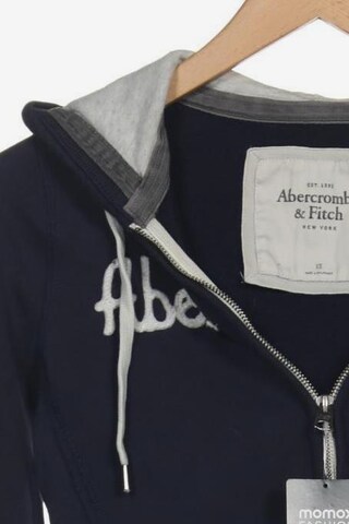 Abercrombie & Fitch Sweatshirt & Zip-Up Hoodie in XS in Blue