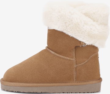 Boots da neve 'Florine' di Gooce in marrone: frontale