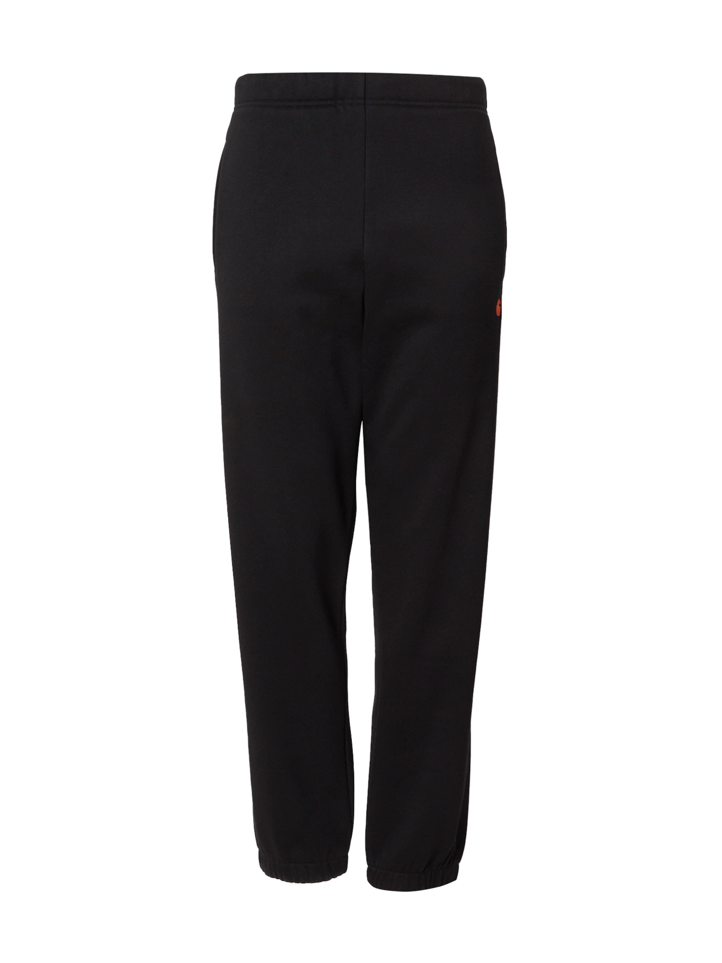 Carhartt WIP Tapered Sporthose in Schwarz: Vorderseite