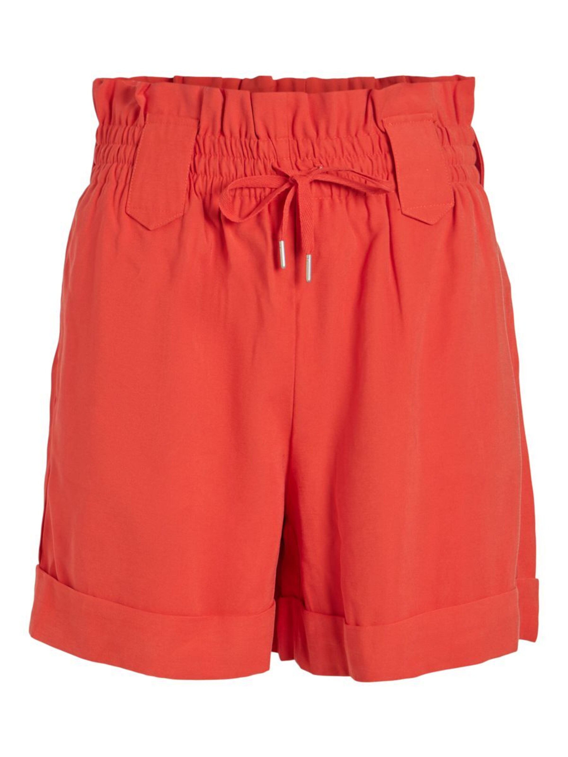 VILA Regular Broek 'VIRuby' in Rood: voorkant