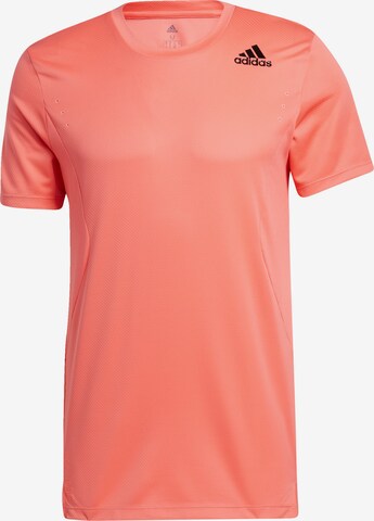 Coupe regular T-Shirt fonctionnel ADIDAS SPORTSWEAR en orange : devant