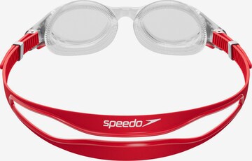 SPEEDO Sportbrille in Rot