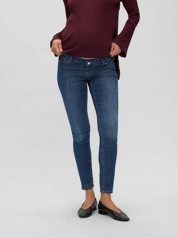 Vero Moda Maternity - Skinny Calças de ganga 'VMMSOPHIA' em azul: frente
