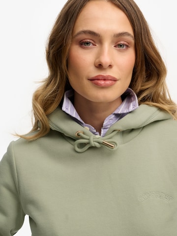 Superdry & Co Свитшот 'ESSENTIAL' в Зеленый