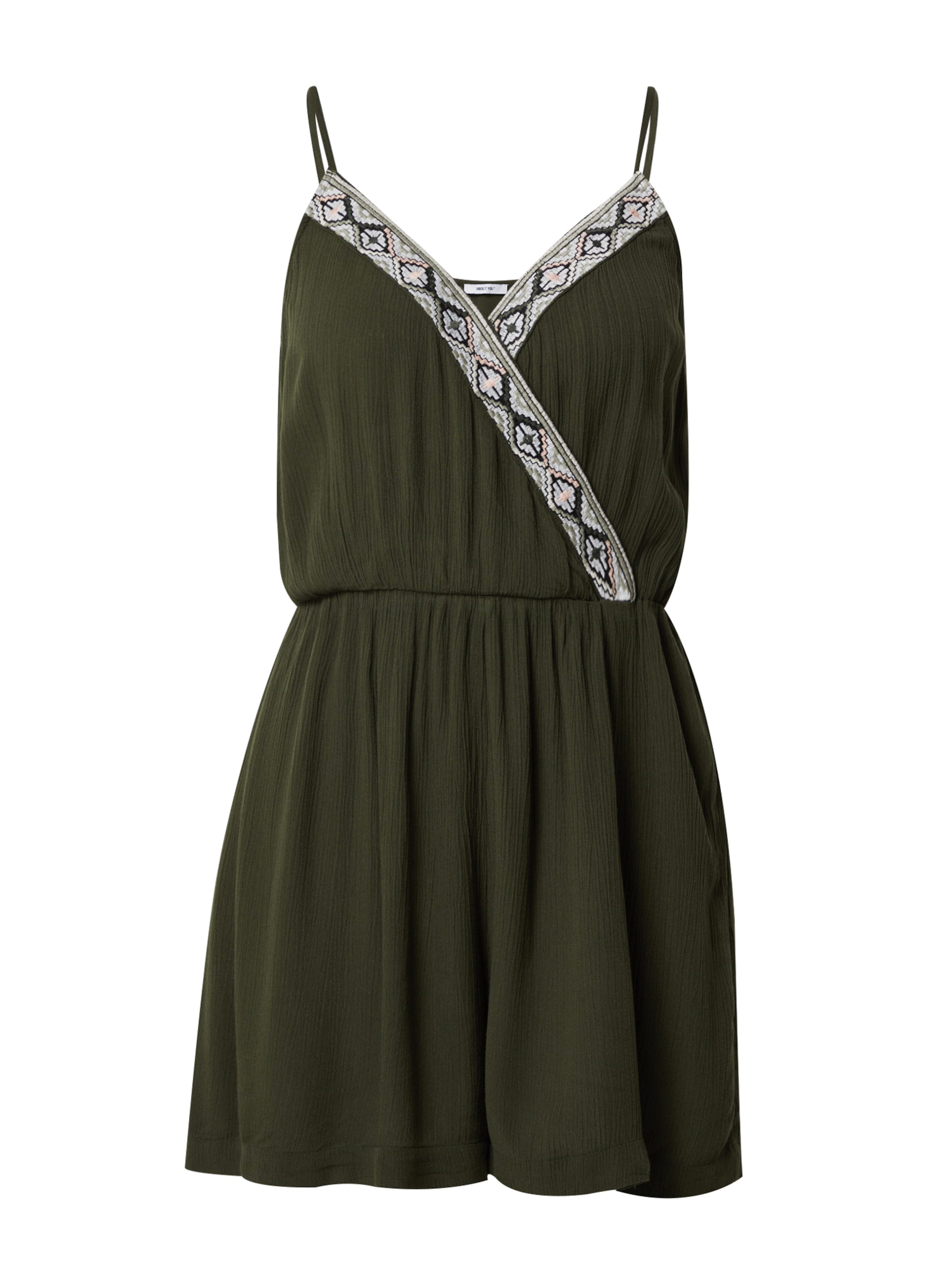 ABOUT YOU Комбинезон 'Asta' в Зеленый: спереди