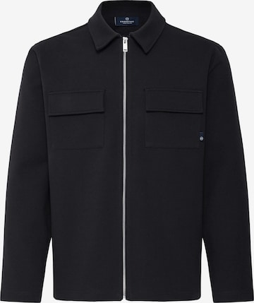 Kronstadt - Ajuste regular Chaqueta de entretiempo ' KSHalfort ' en negro: frente