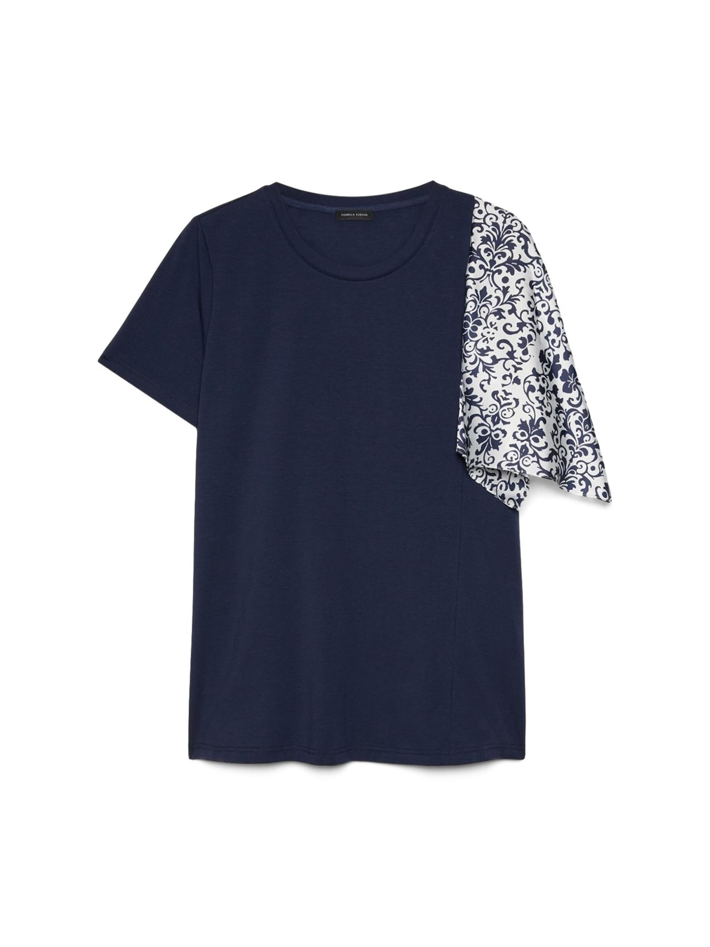 Fiorella Rubino - Camiseta en azul: frente
