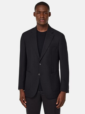Boggi Milano Slim Fit Sakko in Schwarz: Vorderseite