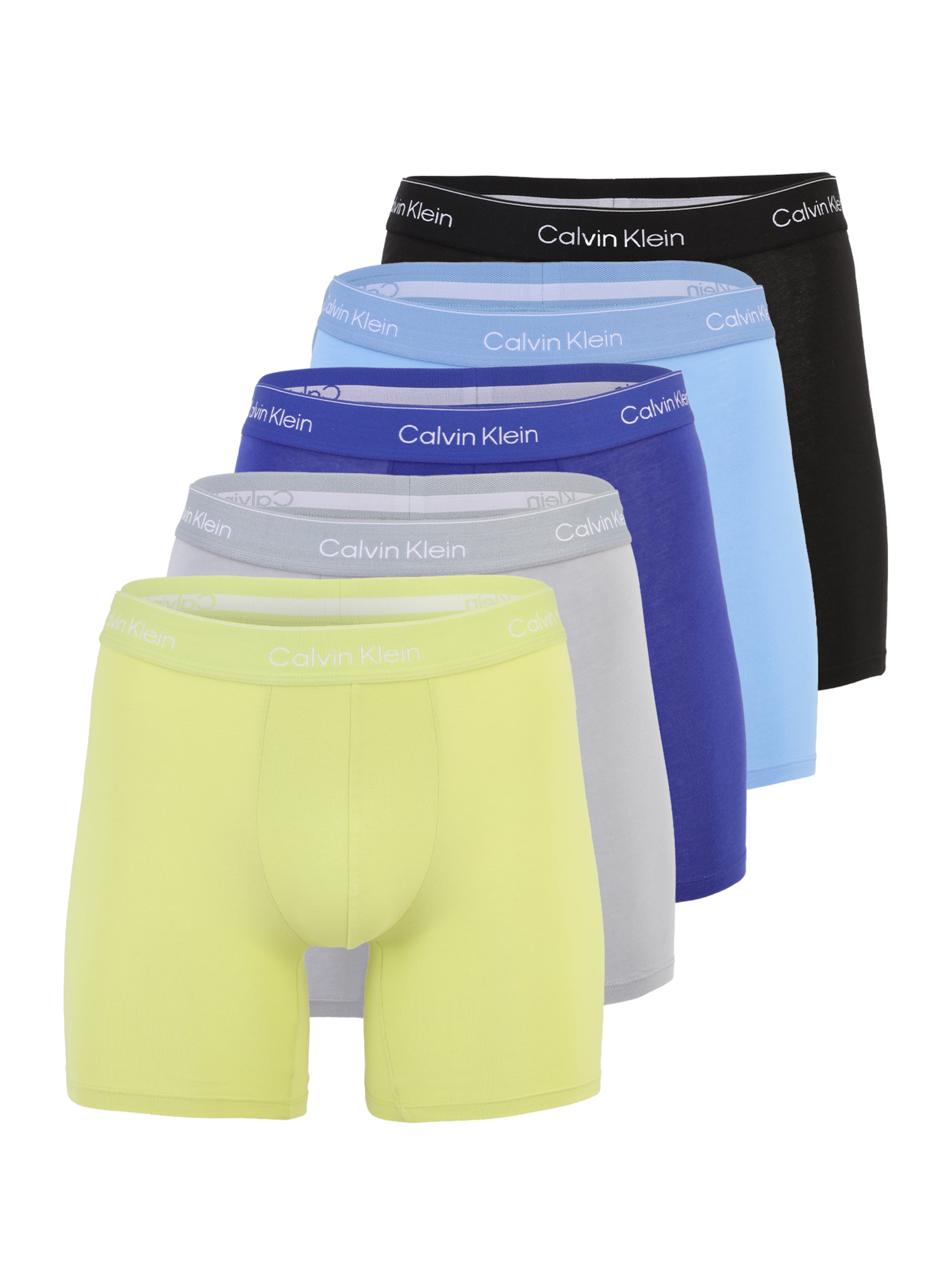 Boxeri de la Calvin Klein Underwear pe albastru: față