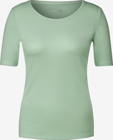 CECIL Μπλουζάκι 'Lena' σε πράσινο: μπροστά