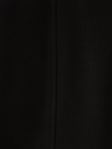 Bershka Přechodný kabát – černá