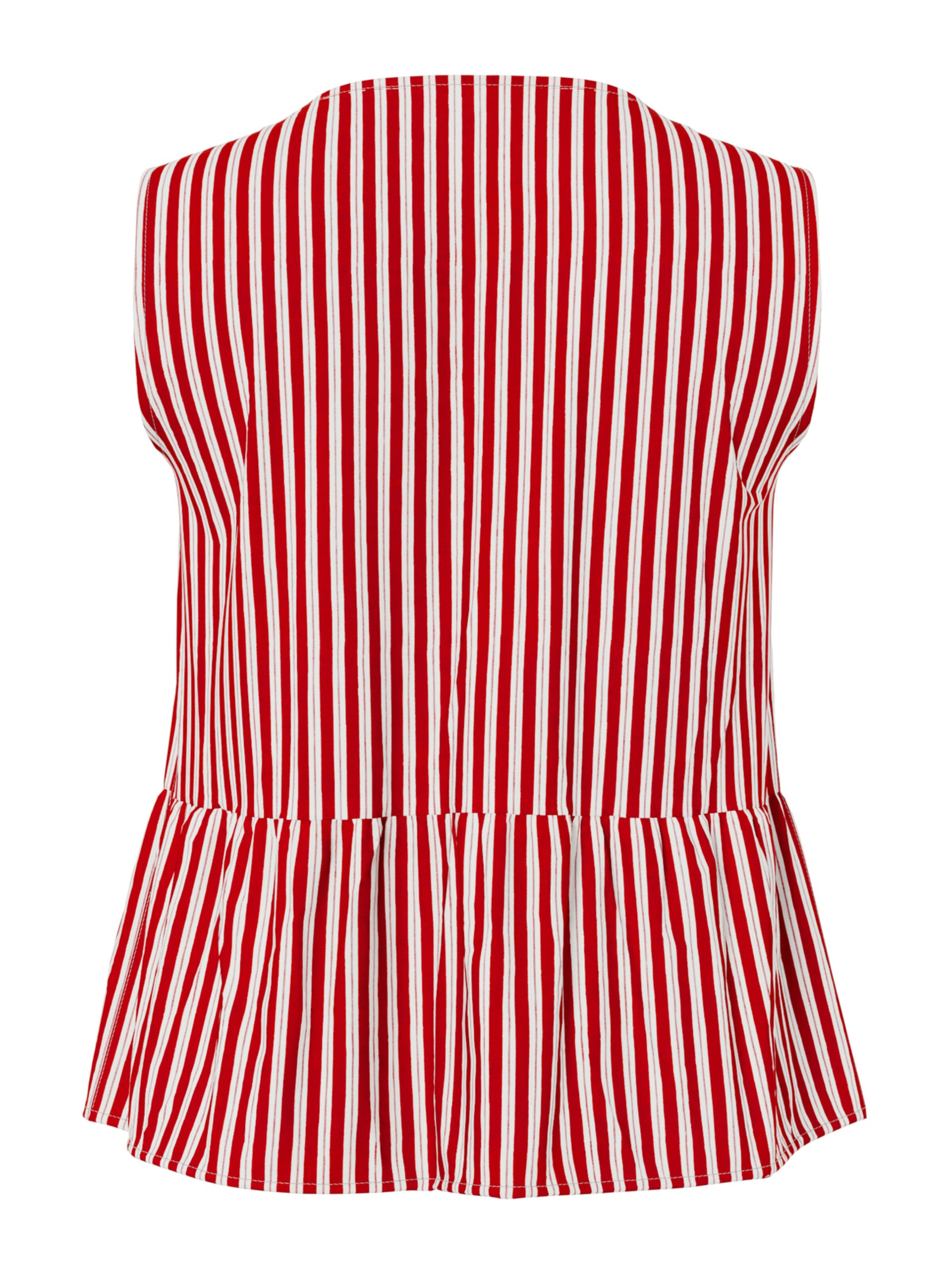 Chemisier 'PCJolly' PIECES en rouge