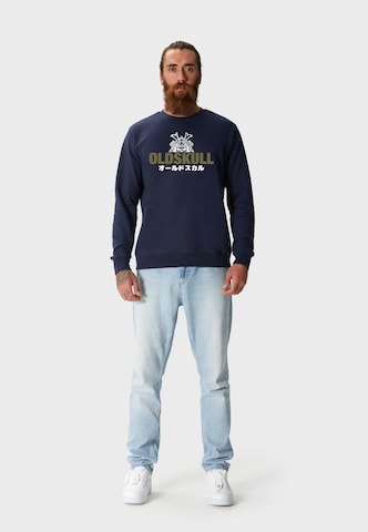 Oldskull Sweatshirt in Blauw