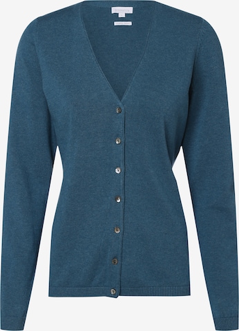 Brookshire Knit Cardigan in Blue: front